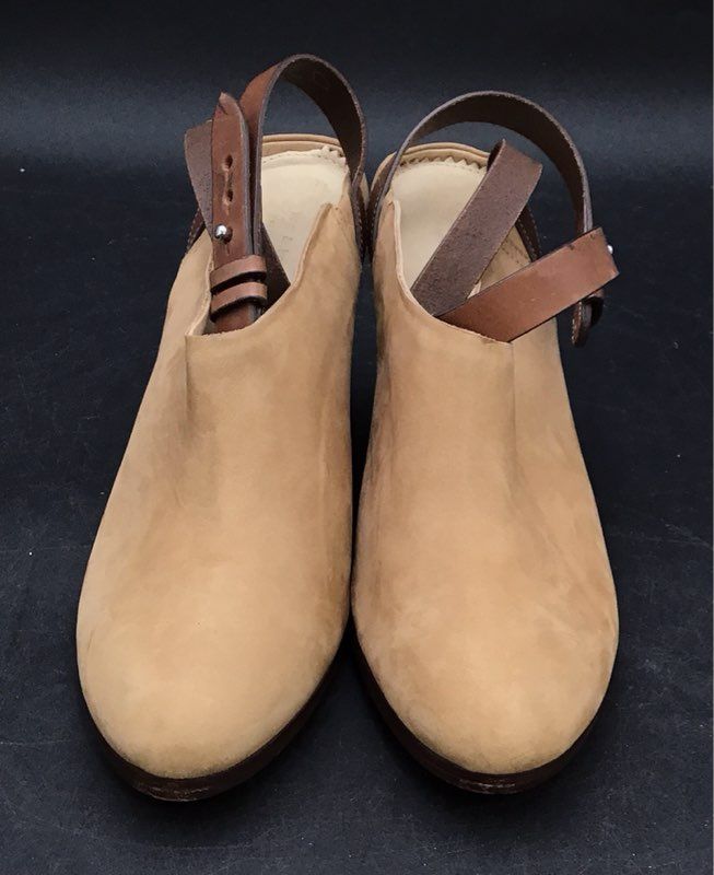Rag & Bone Kenny Kubuck Camel Color Mules - Size 39