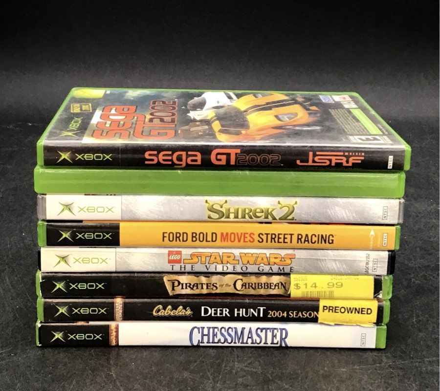 Sega GT Lego Star Wars 7 Original Xbox Game Lot Microsoft