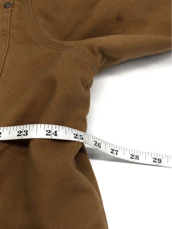 Carhartt Women's Brown Rugged Flex Hamilton Hooded Canvas Jacket Sz 1X OJ5512-W