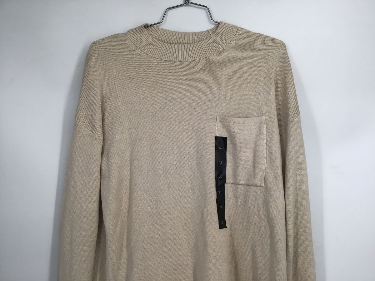 NWT Banana Republic Men&#39;s Beige Pullover Sweater - Size XS