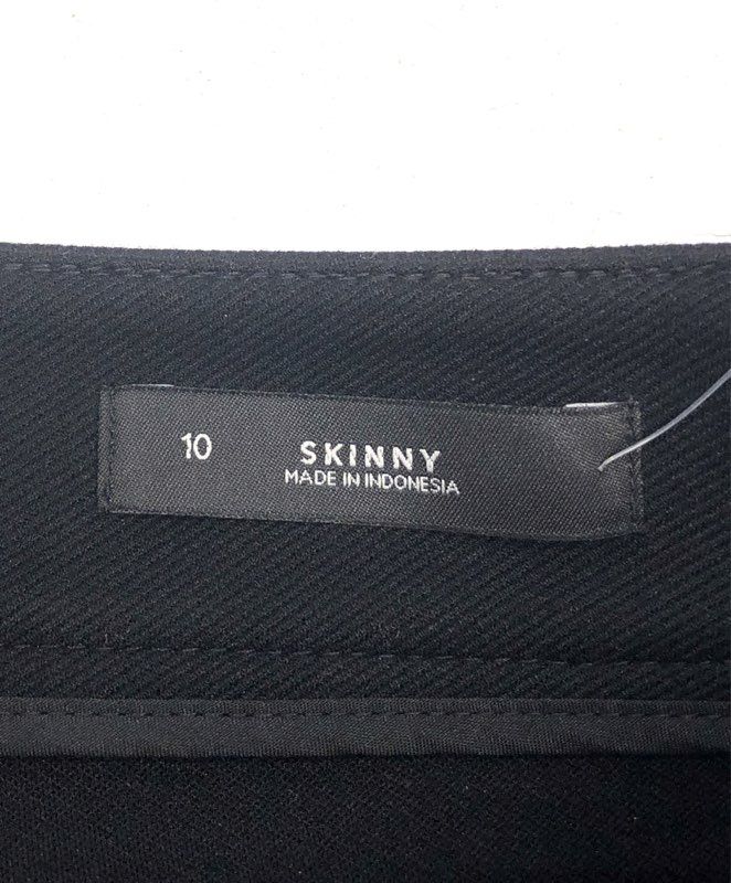 Ann Taylor LOFT Women's Black Skinny Fit Zipper Pocket Pants Sz 10 NWT