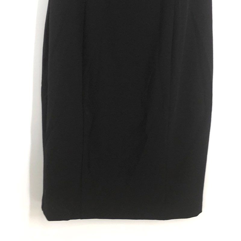 White House Black Market Women's Black Flutter Sleeve Sheath Dress NWT Sz 4