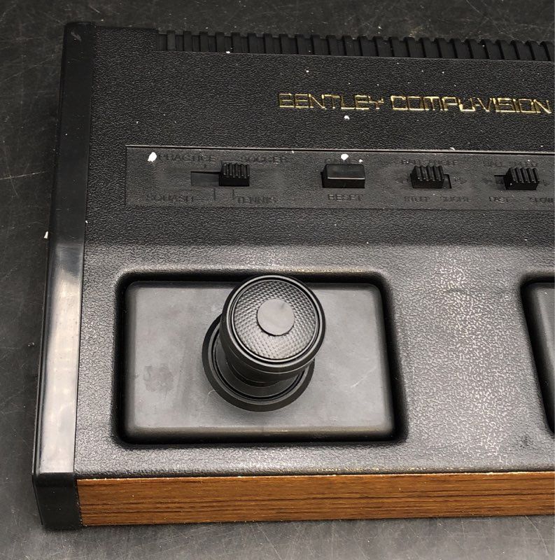Bentley Compu-Vision 1970s Vintage Pong Video Game System Console In Box