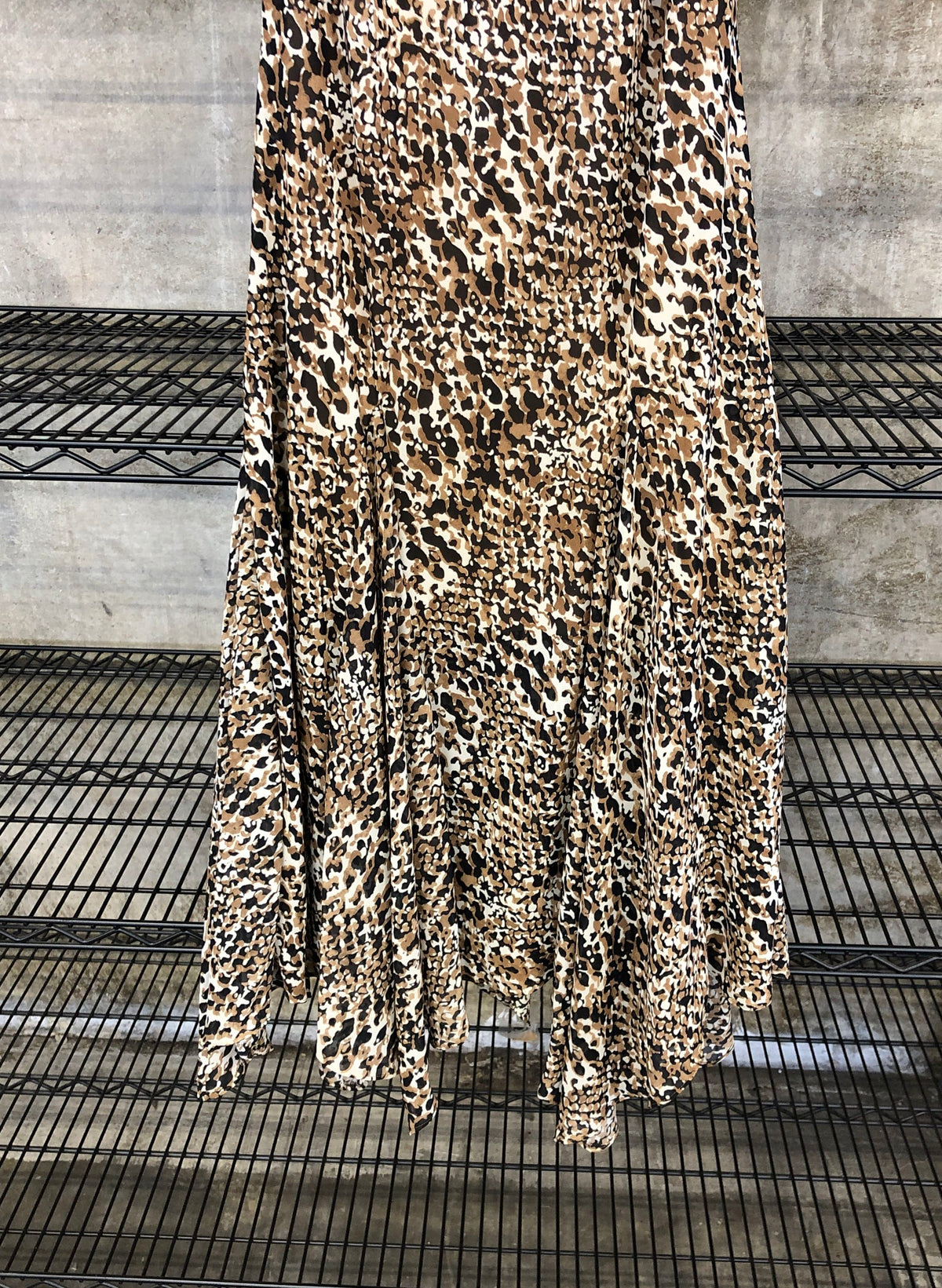 Lauren Ralph Lauren Women's Leopard Print Sleeveless Maxi Dress NWT Sz 12