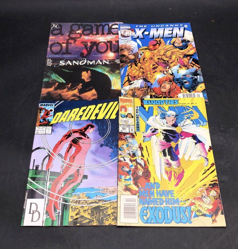 Comic Book Lot Marvel DC Vertigo Topps 1980s-Modern Superhero Approximately 25