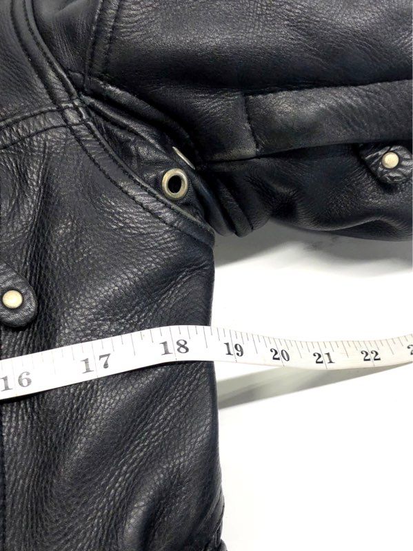 Gerbing's Women's Black Heated Leather Motorcycle Jacket Kevlar Thinsulate Sz M