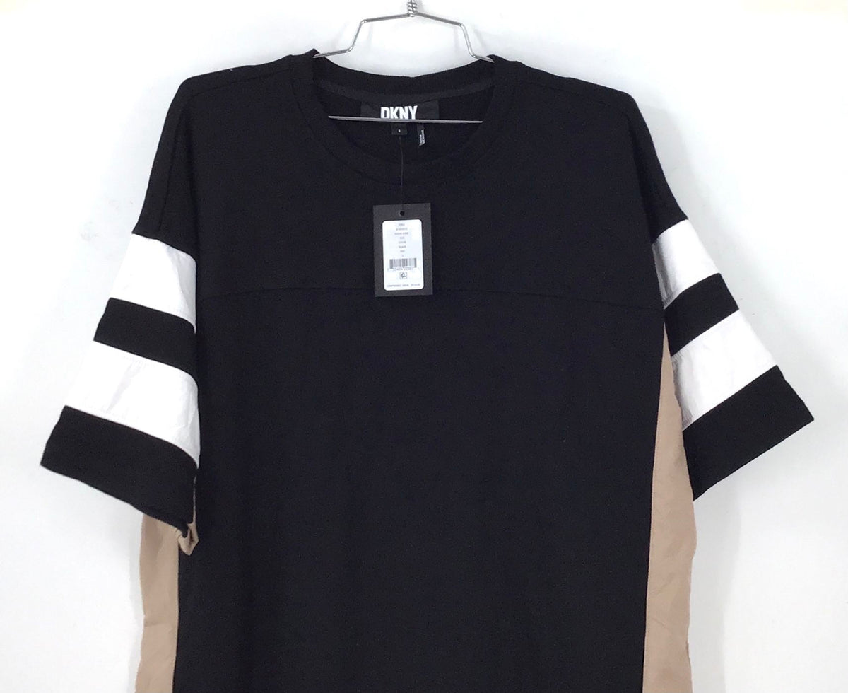 NWT DKNY Women's Black T-Shirt Dress - Size S