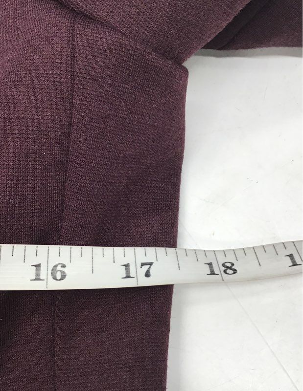 White House Black Market Women's Plum LS Stretch Everyday Knit Blazer Sz 8 NWT