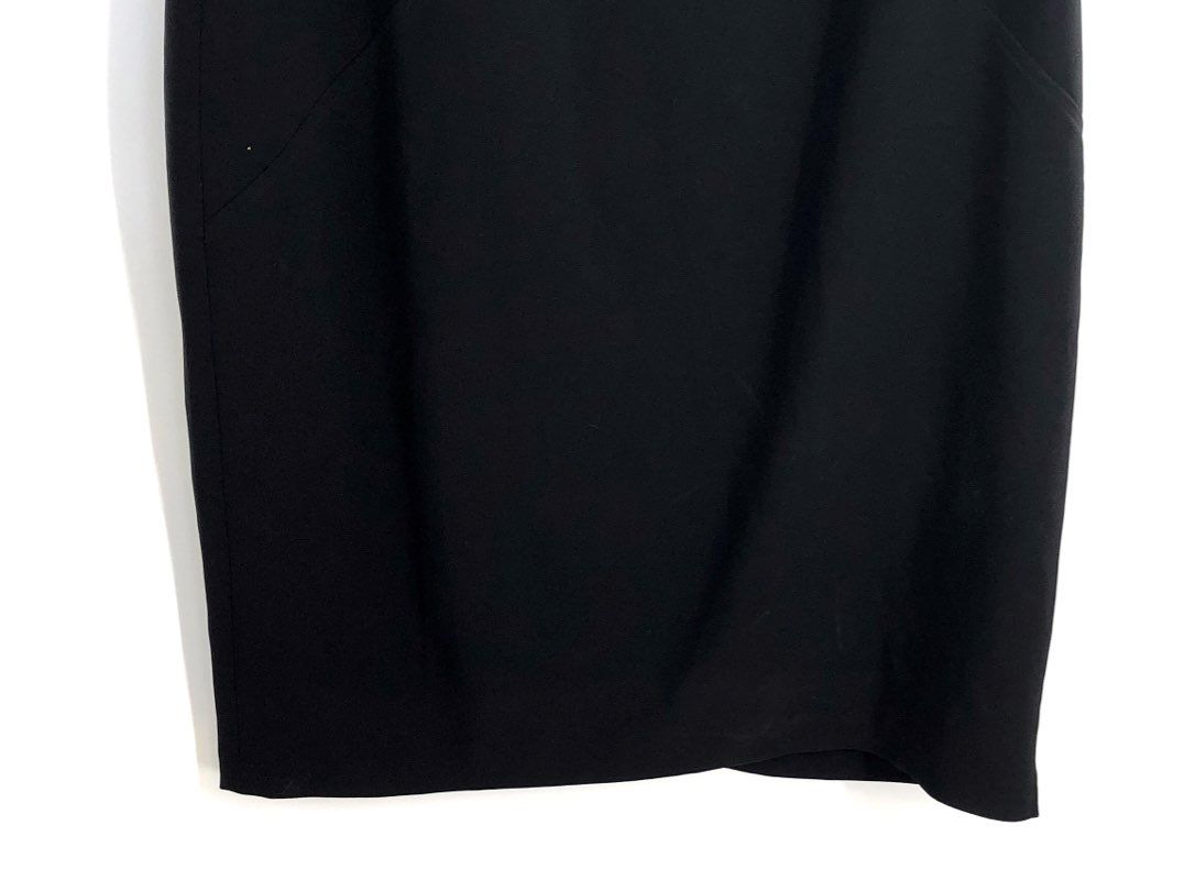 Chico's Women's Black Cold Shoulder Seamed Short Dress Cocktail Sz 4 NWT
