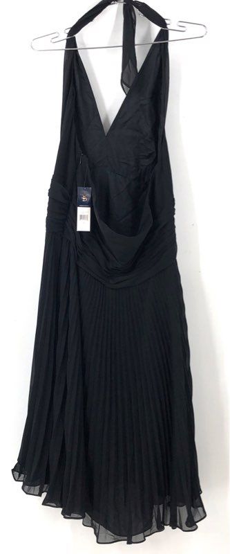 American Living Women's Black Fit & Flare Dress - Size 16