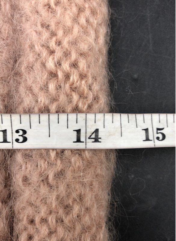 Vintage 50s The Brush-Up Stole Knit Mohair Look Shoulder Wrap w/ Box OSFM