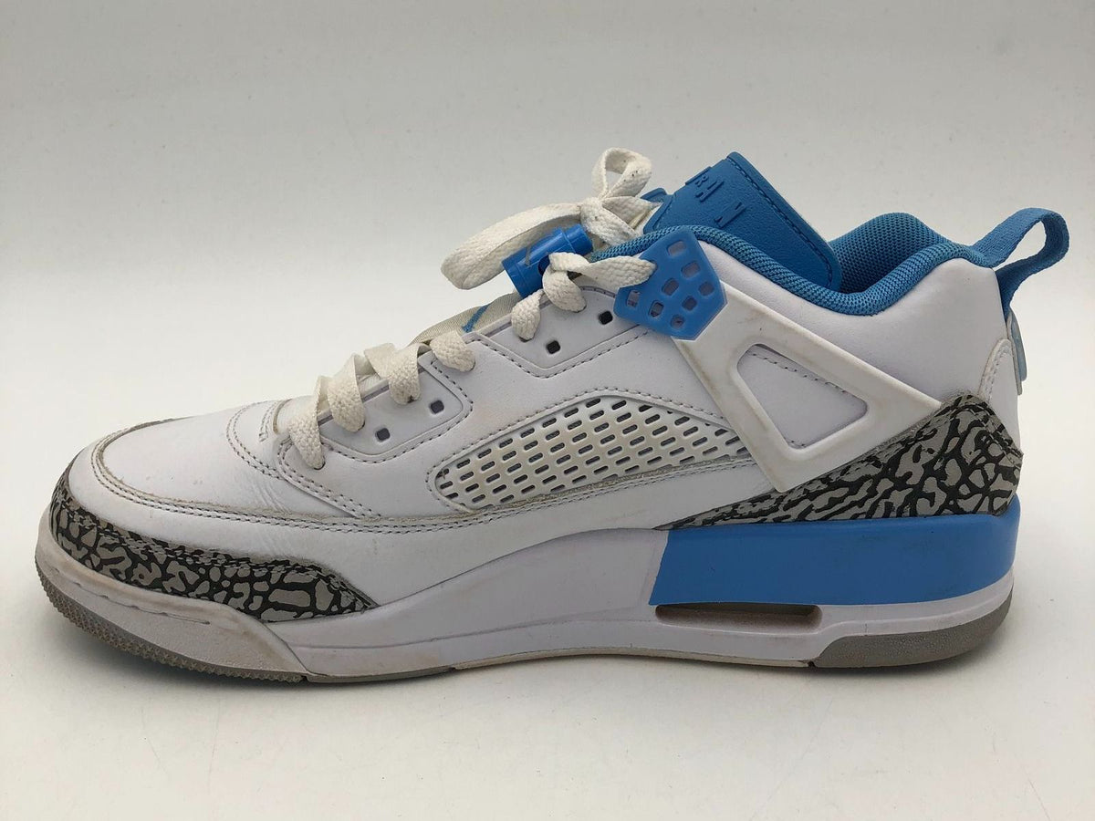 Nike Air Jordan Spizike Low 'UNC' Men's White/Grey/Blue Sneakers - Size 9 (+COA)