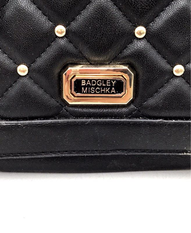 NWT Badgley Mischka Black Crossbody Bag