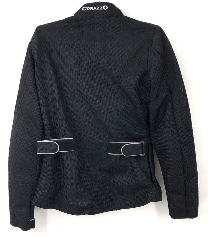 Corazzo Women's Black Motorcycle Jacket - Size S