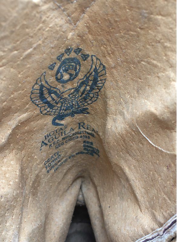 Botas Aguila Real Purple Pink Fleur De Lis Embroidered Cowboy Boots Sz 8.5