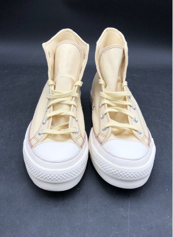 Converse Women's CTAS Lift Canvas Limited High Yellow Athletic Shoes - Size 10.5