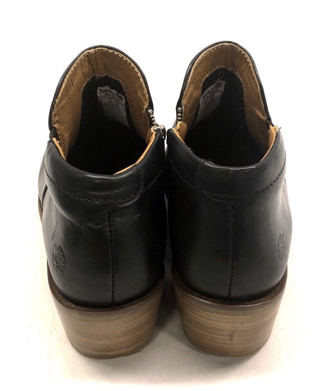 Xena Workwear Gravity Black Leather Steel Toe Safety Ankle Boots Women's Size 9