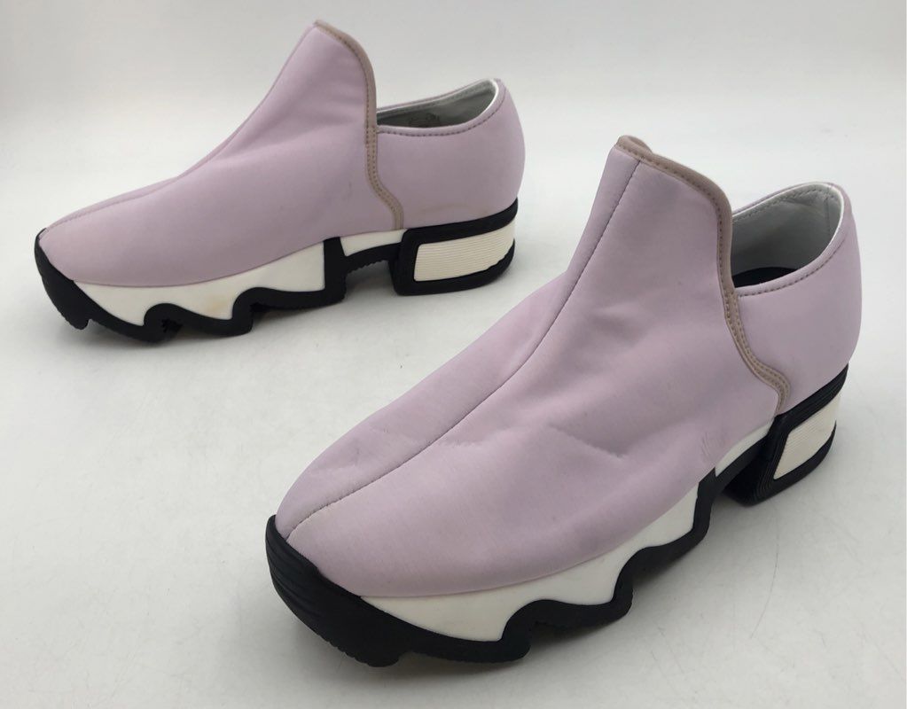 iRi NYC WES 1 Lavender Neoprene Chunky Sole Sneaker Bootie Women's Size 39