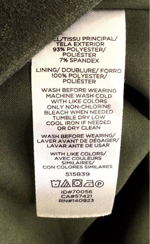 NWT Loft Women's Green Mini Skirt - Size 10