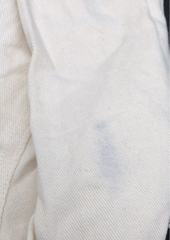 Unpublished Women's Cream Off-White Cotton Belted Utility Chore Jacket Sz S