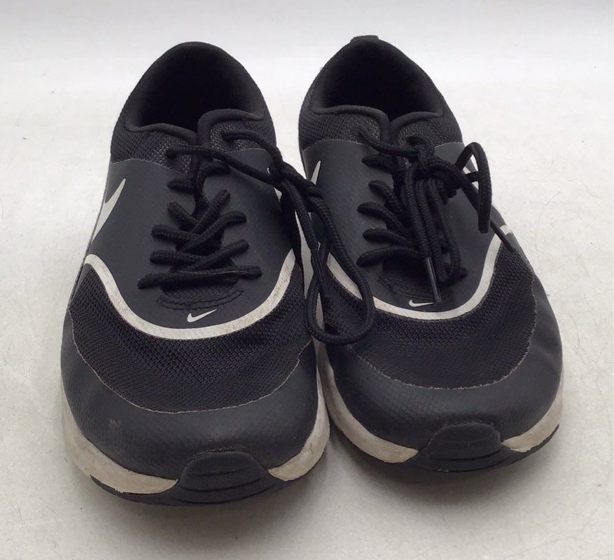 Nike Women&#39;s Air Max Thea 599409-028 Black Lace-Up Athletic Shoes - Size 9.5