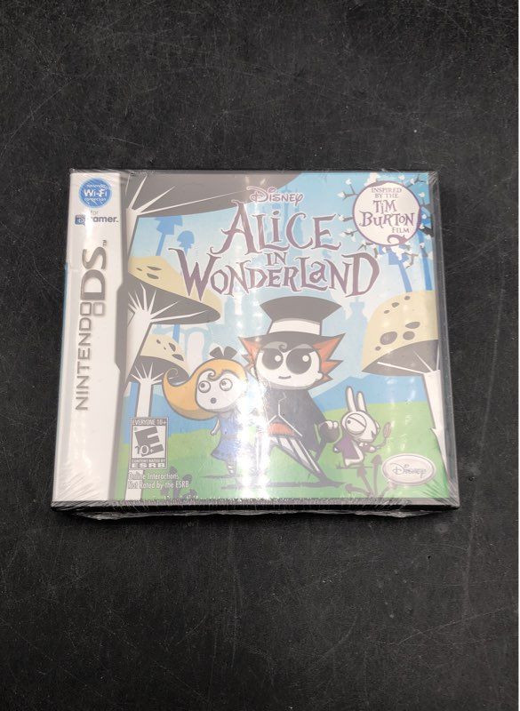 Disney Nintendo DS Alice In Wonderland Video Game