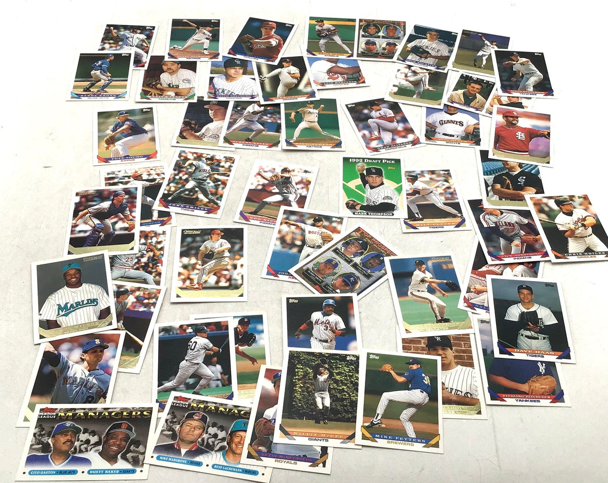 9.4 lbs. Lot of Baseball MLB Cards. Medium Box, Unsorted