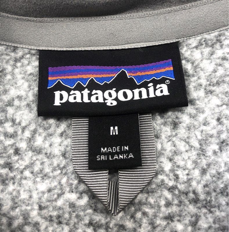 Patagonia Women's Better Sweater Full Zip Fleece Jacket Heather Gray Size M