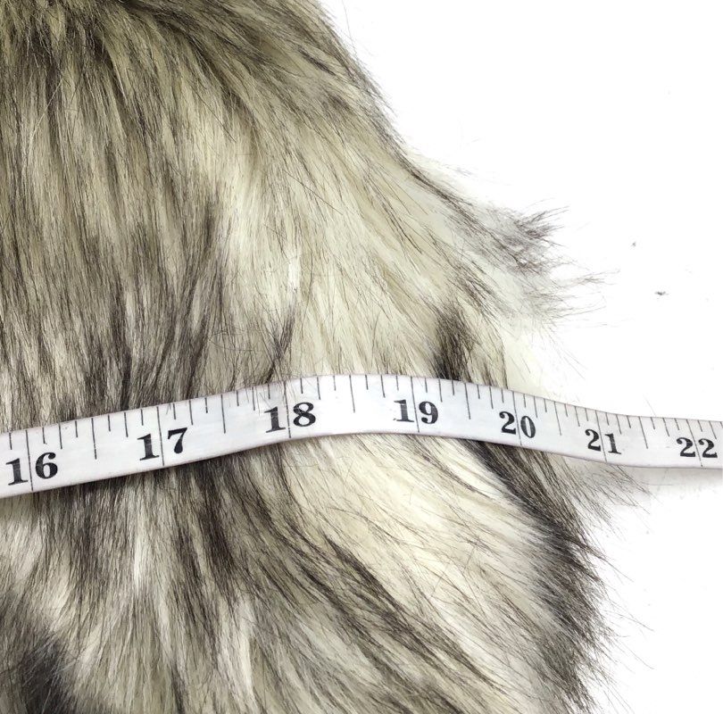 Ci Sono By Cavalini Women's Beige Faux Fur Vest - Size M