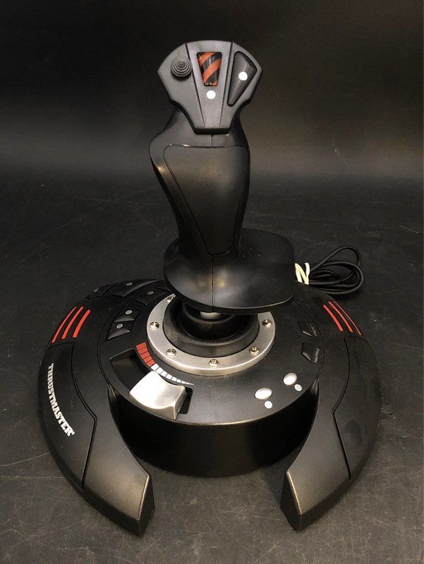 Thrustmaster T.Flight Stick X Joystick Rudder Pedals PC PS3 Flight Sim Lot
