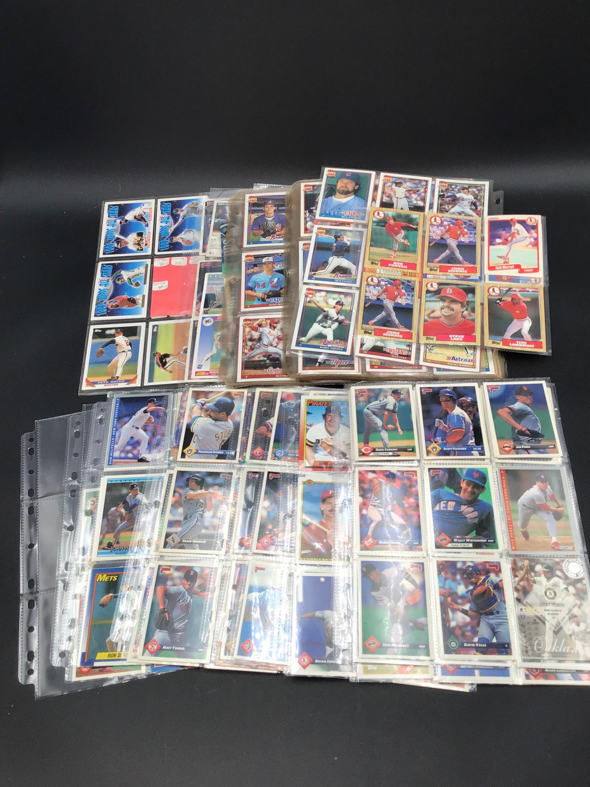 Lot of Topps Baseball MLB Cards. Medium Box, Unsorted