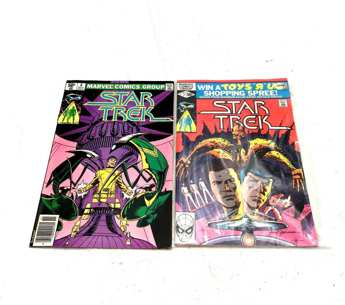 Marvel Comics Star Trek And More Comic Book Lot Of 10