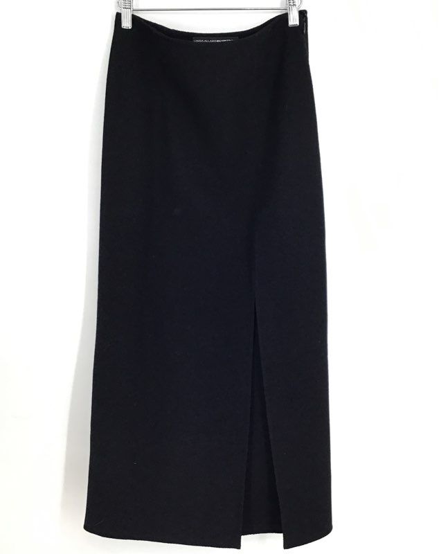 Linda Allard Ellen Tracy Women&#39;s Black Maxi Skirt - Size 4