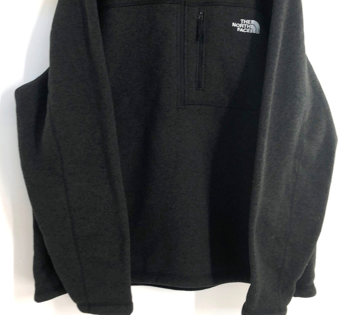 The North Face Men's Gordon Lyons 1/4 Zip Fleece Jacket Black Sz XXL