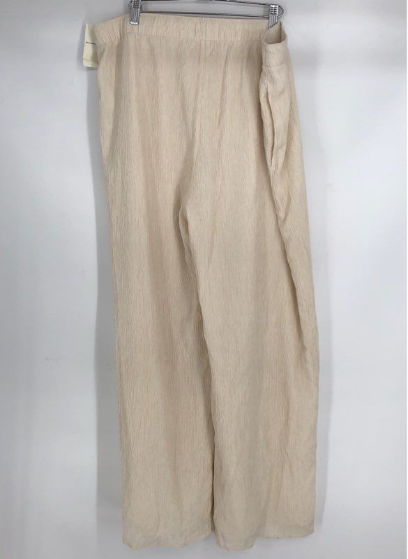 NWT Abercrombie &amp; Fitch Women&#39;s Beige Ultra High-Rise Trouser Pants - Size XL