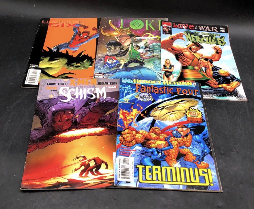 Marvel Comic Book Lot Modern Age Superhero X-Men Spider-Man Avengers 25 Comics