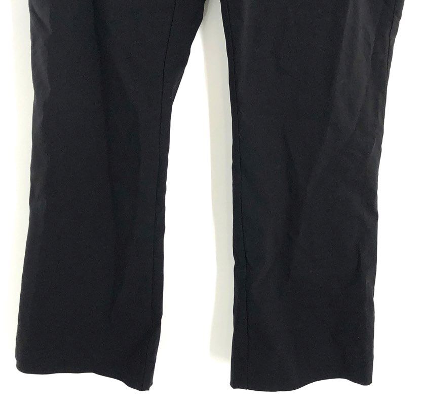Mango Women's Black Sustainable Viscose Straight Leg Trousers Sz 14 NWT