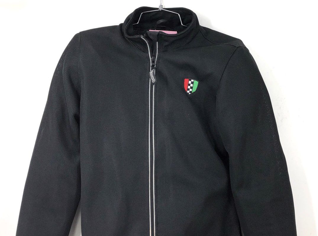 Corazzo Women's Black Motorcycle Jacket - Size S