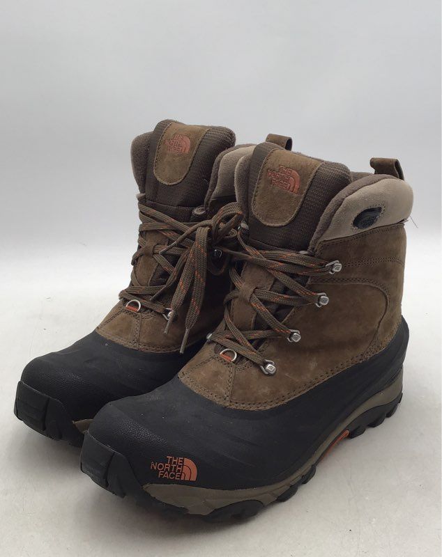 The North Face Men&#39;s Chilkat 2 TC3W 632207 Brown Snow Boots - Size 13