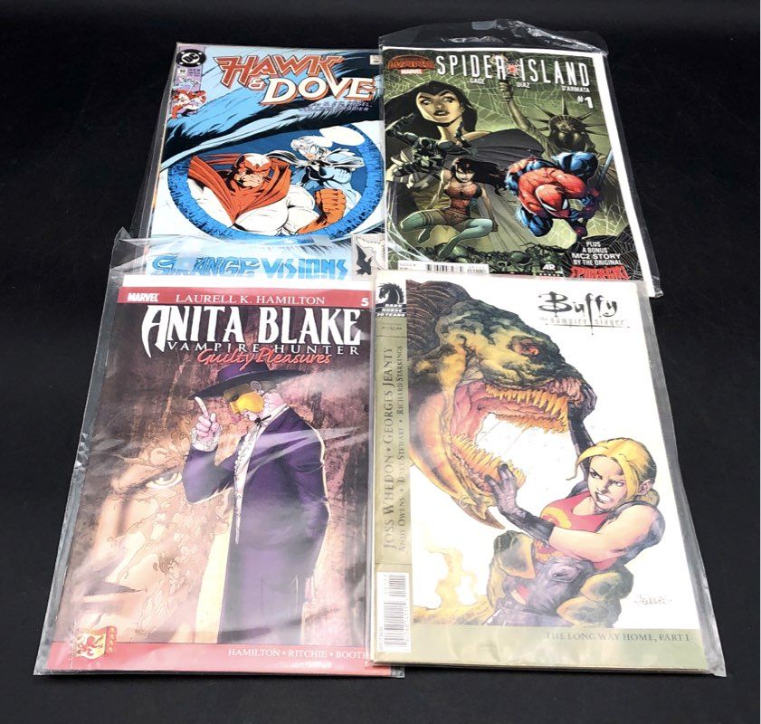 Spider-Man Wonder Woman TMNT Comic Lot of 23 Marvel DC Dark Horse Final Faction