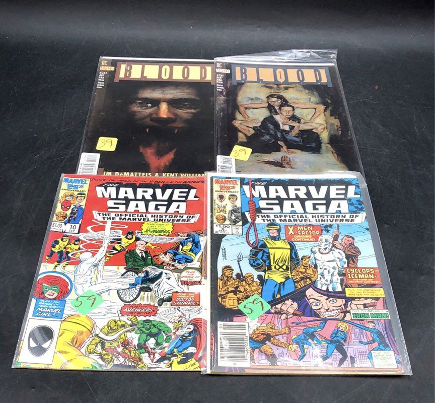 Comic Book Lot Marvel DC 1980s 1990s Superhero Mixed Publishers Approx 25