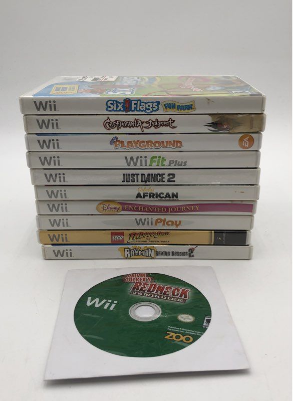 Castlevania Judgment LEGO Indiana Jones 11 Wii Game Lot Nintendo 2000s Era