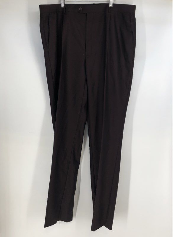 NWT Vitali Men's Burgundy Dress Pants - Size 45