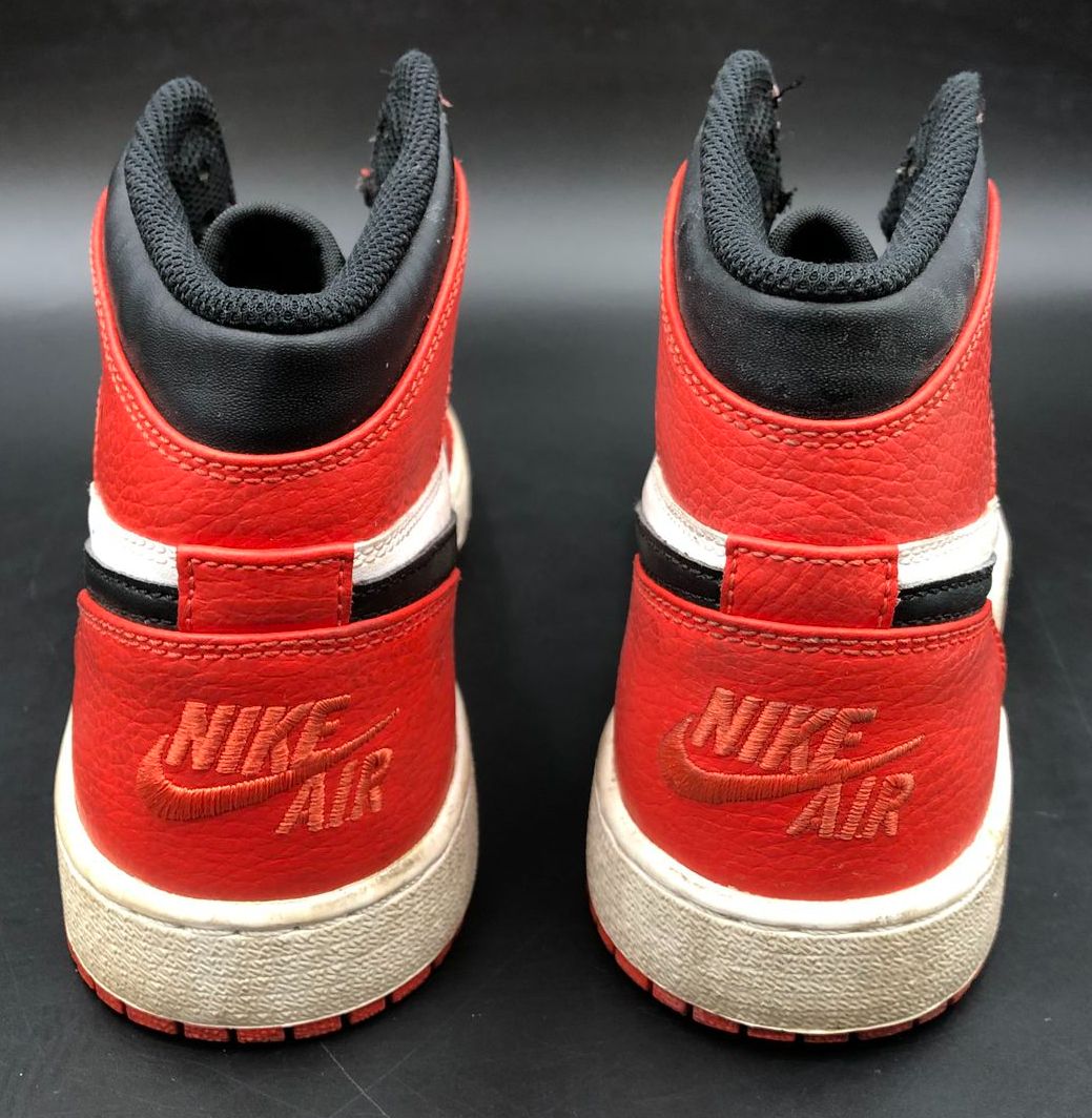 Nike Air Jordan 1 Retro High GS 'Rare Air Max Orange' Sneakers - Size 6Y (+COA)