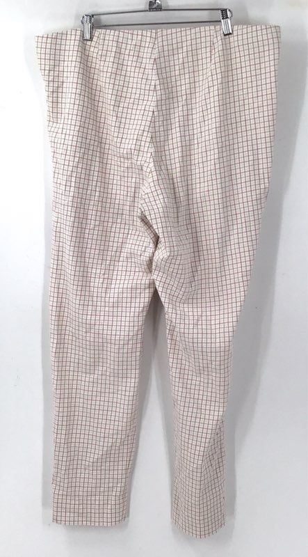 NWT J.Jill Women's Multicolor Plaid Trouser Pant - Size 18T