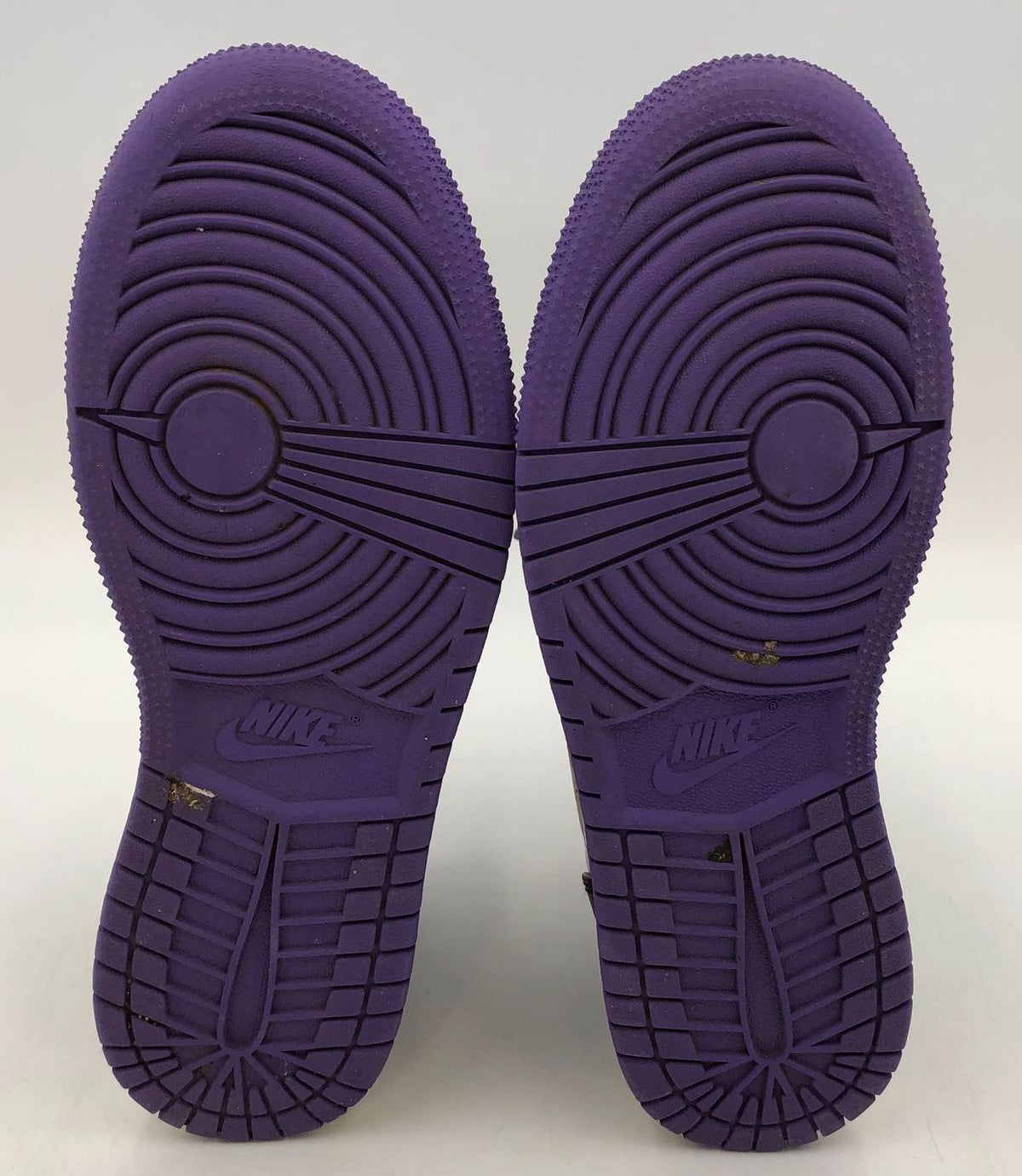 Nike Air Jordan 1 Mid GS Dark Iris Basketball Shoes Size 6Y COA