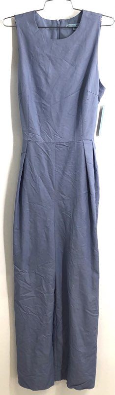 Antonio Melani Women's Blue Granite Katie Jumpsuit Belted Wide Leg NWT Sz 12