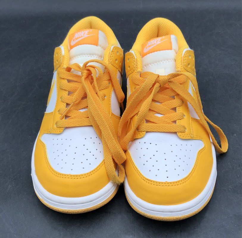 Nike Dunk Low Laser Orange White Women's Sneakers Size 7