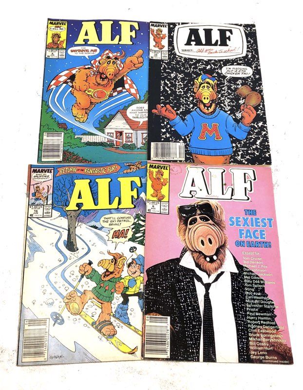 Comic Book Lot Marvel ALF Spider-Man X-Men 1980s to Modern 26 Comics