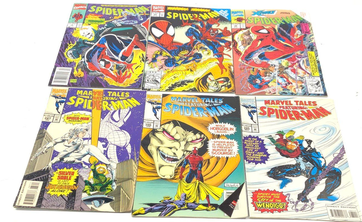 Comic Book Lot Marvel DC Mixed Eras 1980s to Modern 25 Comics